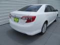 2013 Super White Toyota Camry XLE  photo #4