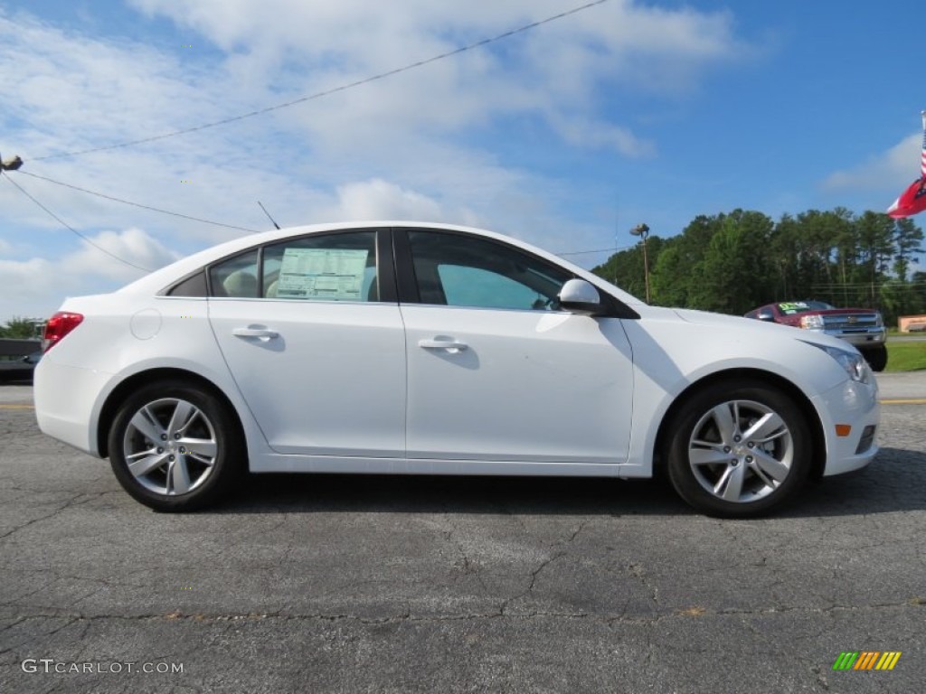 2014 Cruze Diesel - Summit White / Cocoa/Light Neutral photo #7