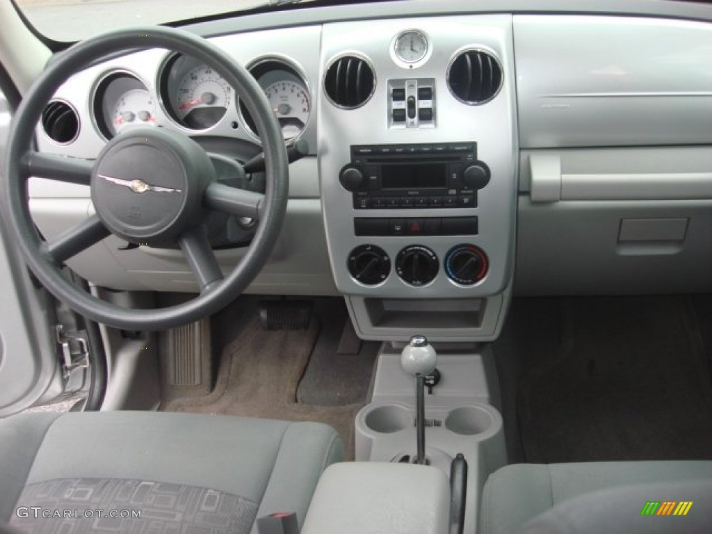 2009 Chrysler PT Cruiser LX Pastel Slate Gray Dashboard Photo #83223443