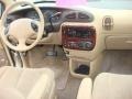 2000 Chrysler Town & Country Camel Interior Dashboard Photo