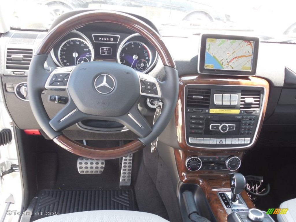 2013 Mercedes-Benz G 550 Black/Grey Dashboard Photo #83224275