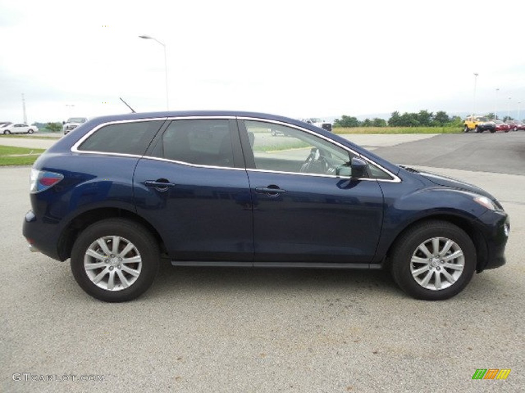 Stormy Blue Mica 2012 Mazda CX-7 i Sport Exterior Photo #83224937