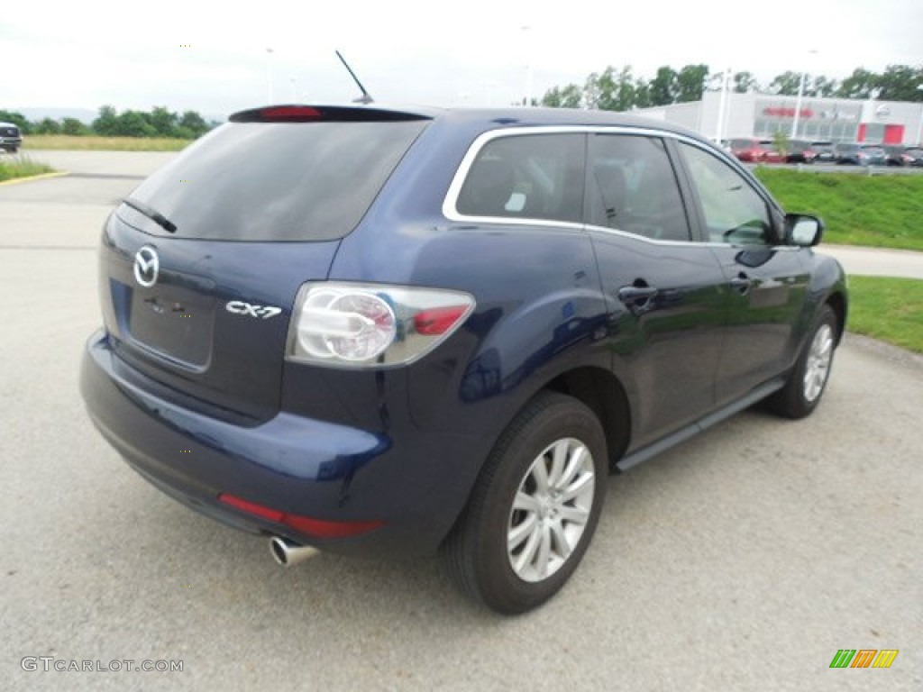 Stormy Blue Mica 2012 Mazda CX-7 i Sport Exterior Photo #83225237