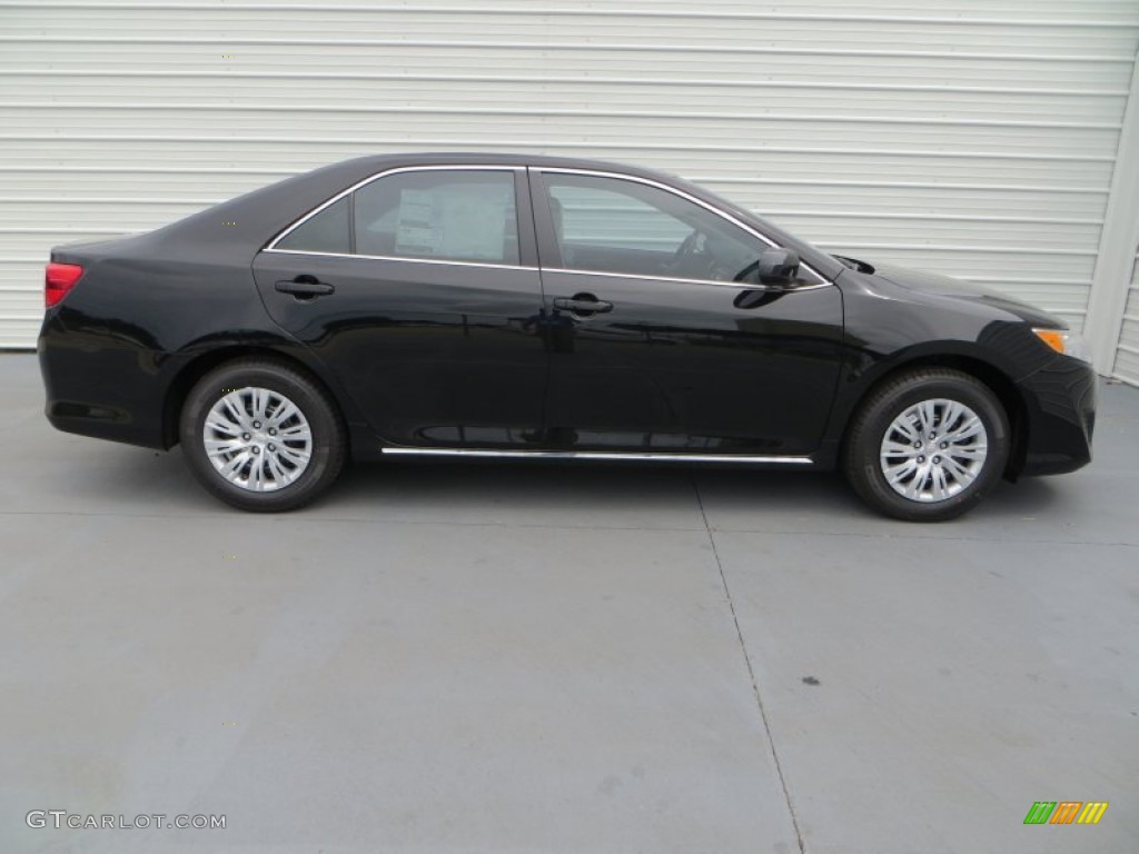 2013 Camry LE - Attitude Black Metallic / Ash photo #3