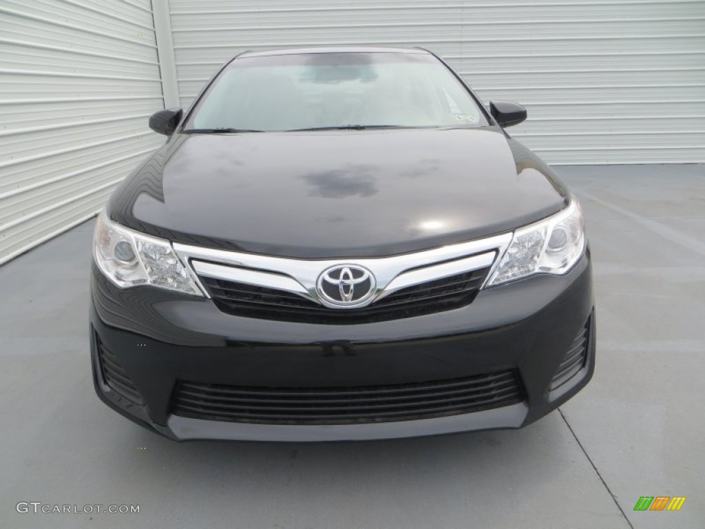 2013 Camry LE - Attitude Black Metallic / Ash photo #8