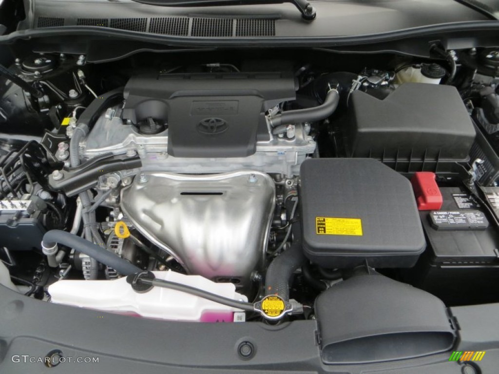 2013 Camry LE - Attitude Black Metallic / Ash photo #15