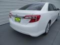 2013 Super White Toyota Camry XLE  photo #4