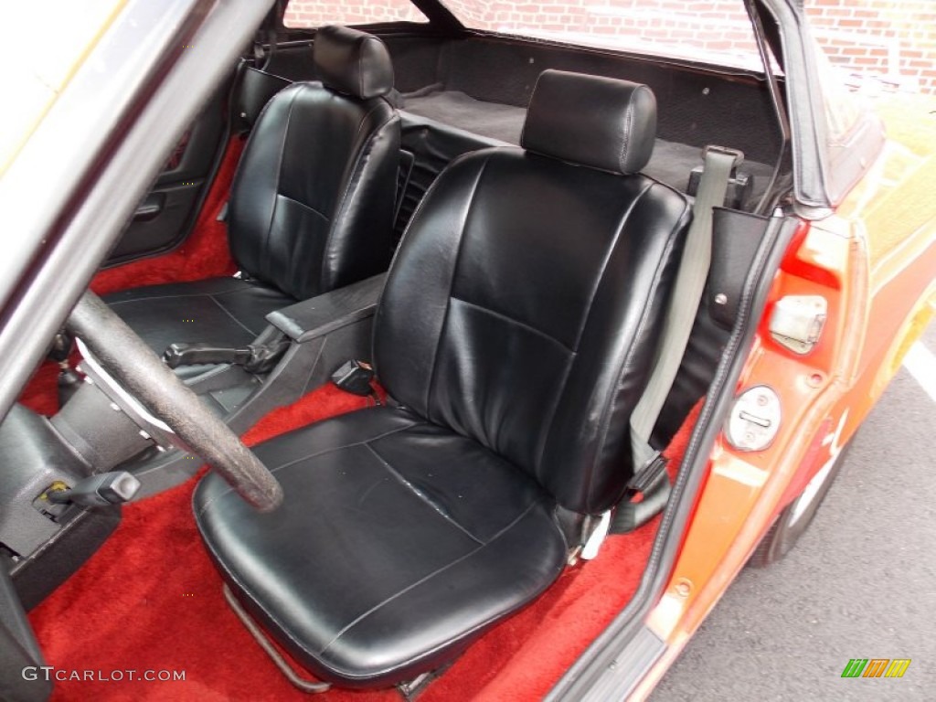 Black Interior 1980 Triumph TR7 Drophead Convertible Photo #83227235