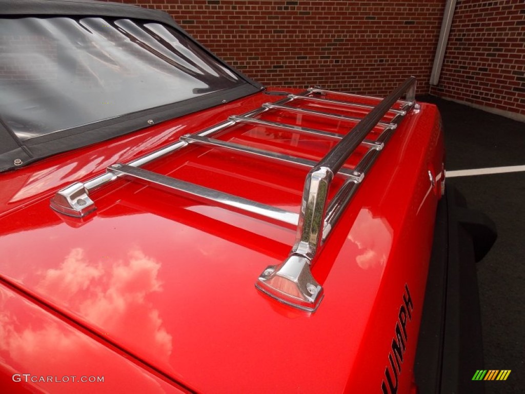 1980 TR7 Drophead Convertible - Vermillion Red / Black photo #35