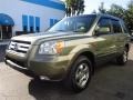 2008 Aberdeen Green Metallic Honda Pilot EX-L  photo #7