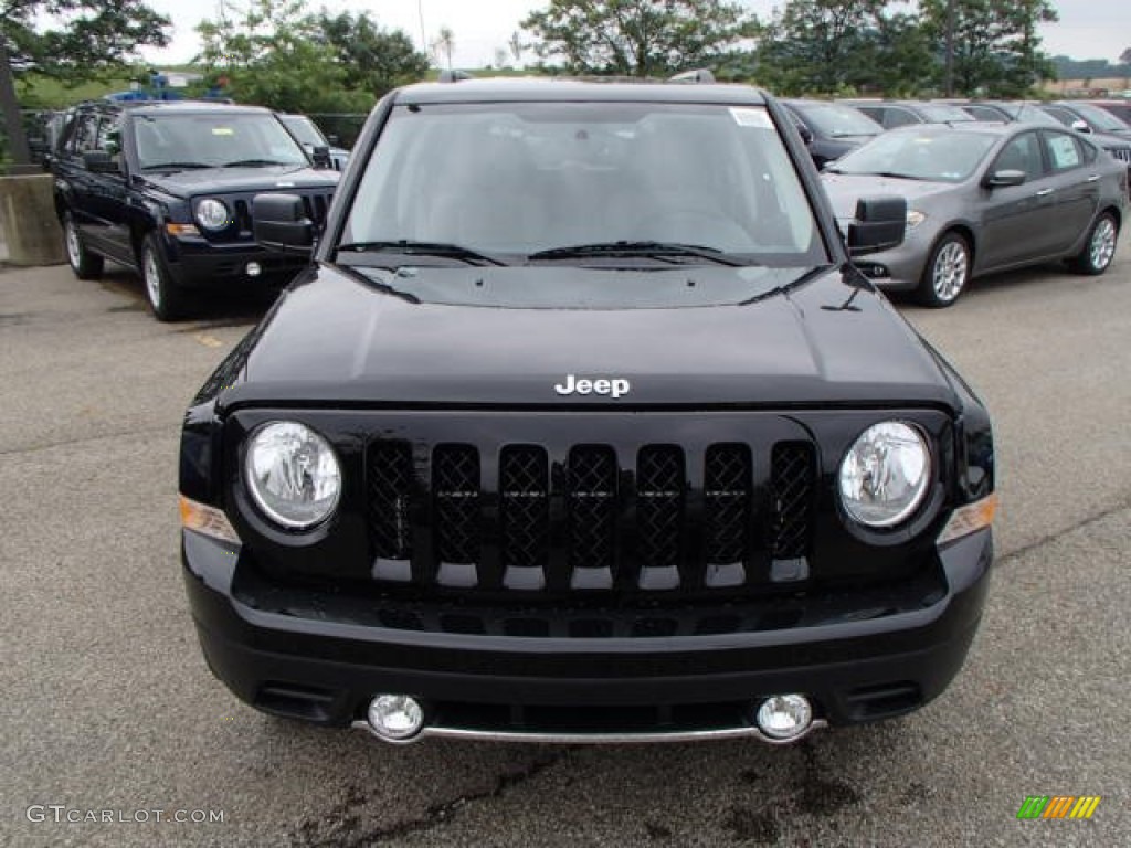 Black 2014 Jeep Patriot Limited 4x4 Exterior Photo #83228134