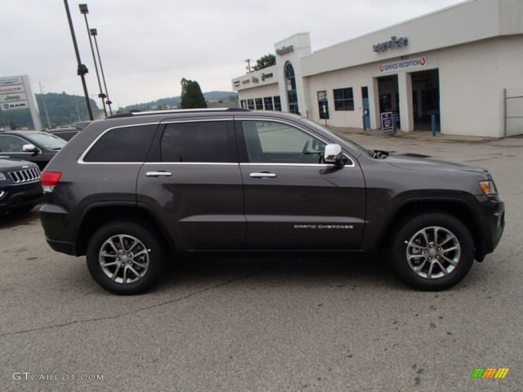 2014 Grand Cherokee Limited 4x4 - Granite Crystal Metallic / Morocco Black photo #5