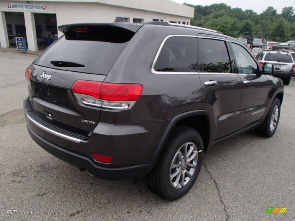 2014 Grand Cherokee Limited 4x4 - Granite Crystal Metallic / Morocco Black photo #6