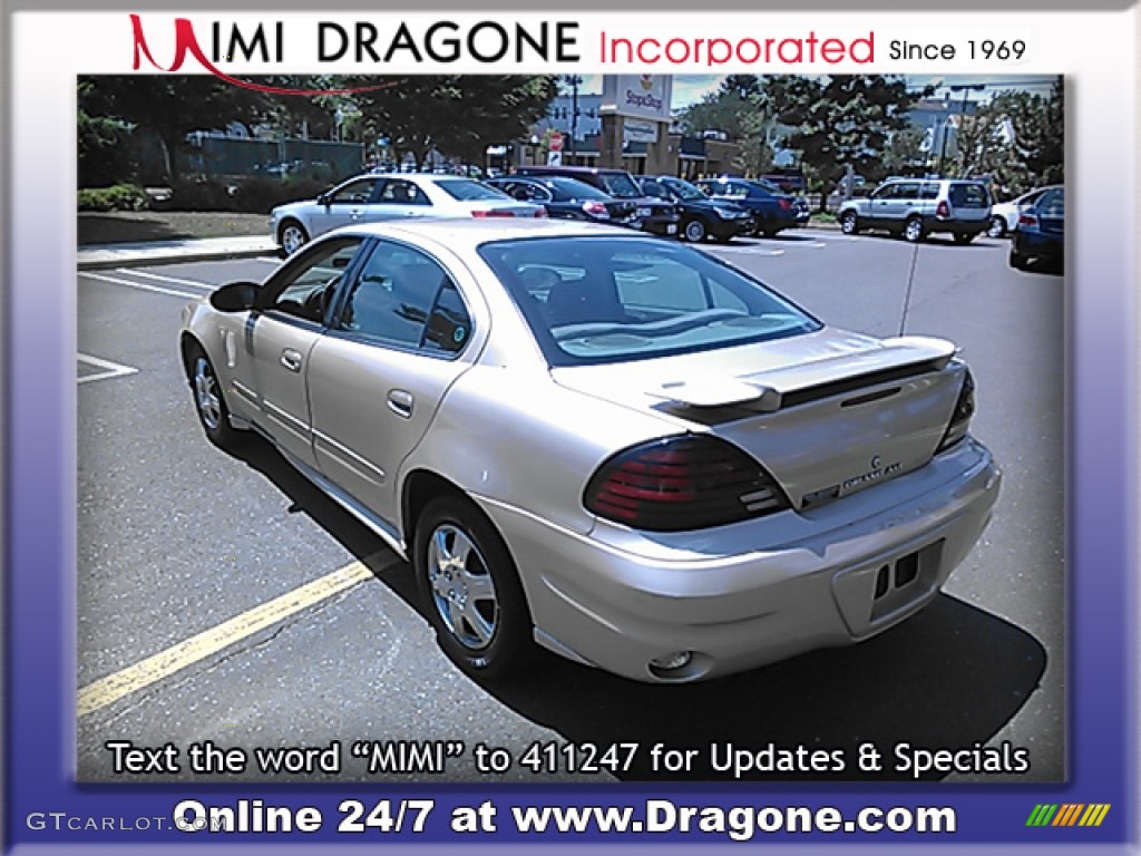 2005 Grand Am SE Sedan - Champagne Beige Metallic / Dark Taupe photo #10