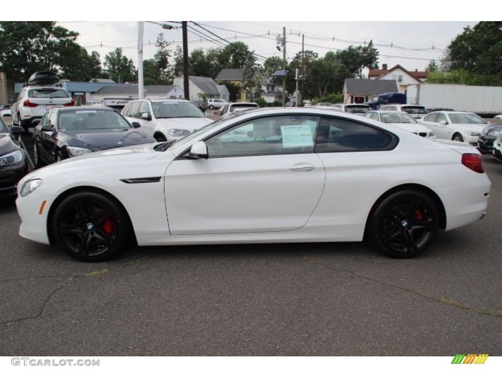 Alpine White 2012 BMW 6 Series 650i Coupe Exterior Photo #83230418