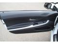 Black Nappa Leather Door Panel Photo for 2012 BMW 6 Series #83230439