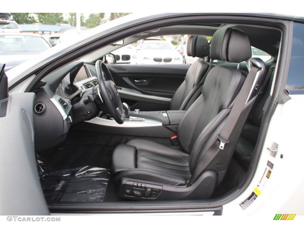 2012 BMW 6 Series 650i Coupe Front Seat Photo #83230475