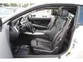 Black Nappa Leather Front Seat Photo for 2012 BMW 6 Series #83230475