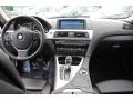 Black Nappa Leather Dashboard Photo for 2012 BMW 6 Series #83230514