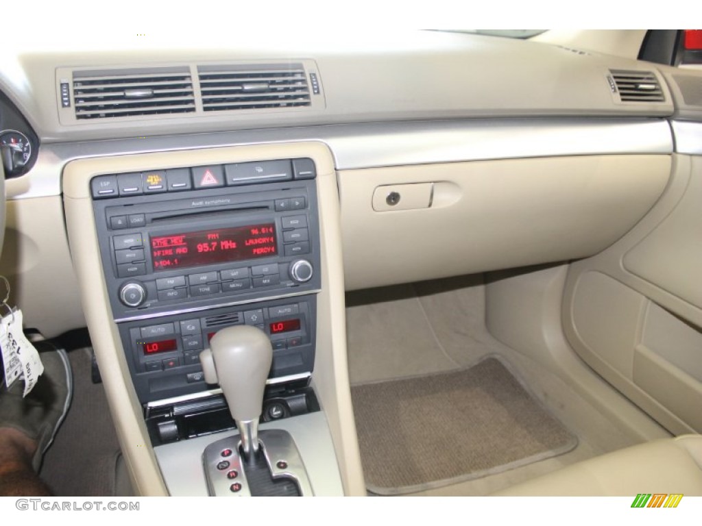 2008 A4 2.0T Sedan - Brilliant Red / Beige photo #16