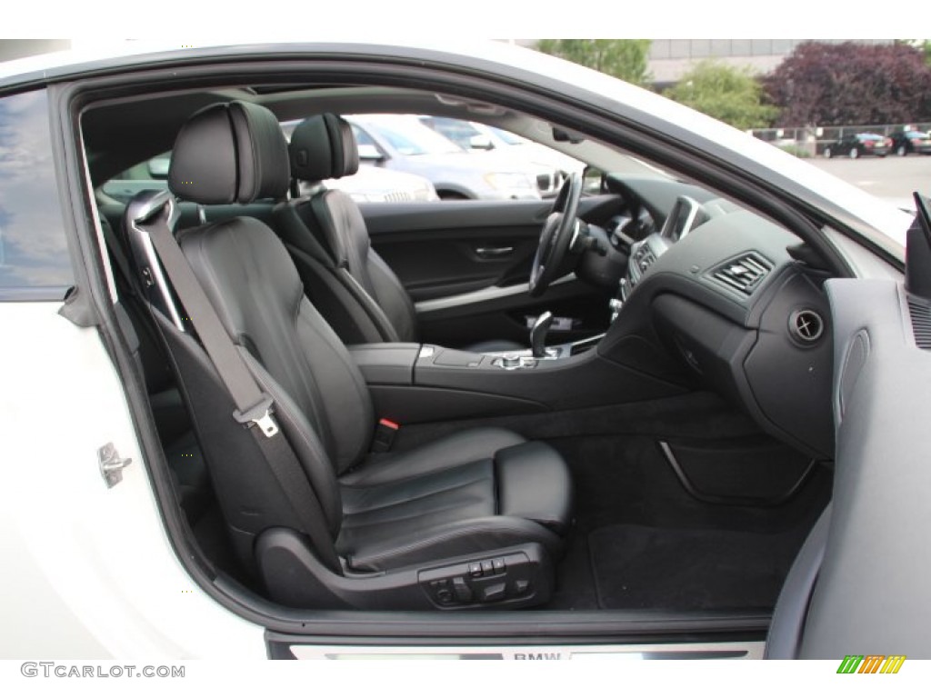 2012 BMW 6 Series 650i Coupe Front Seat Photo #83230778