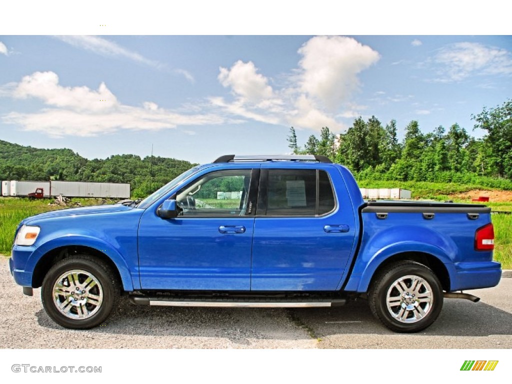 Blue Flame Metallic 2010 Ford Explorer Sport Trac Limited 4x4 Exterior Photo #83230807