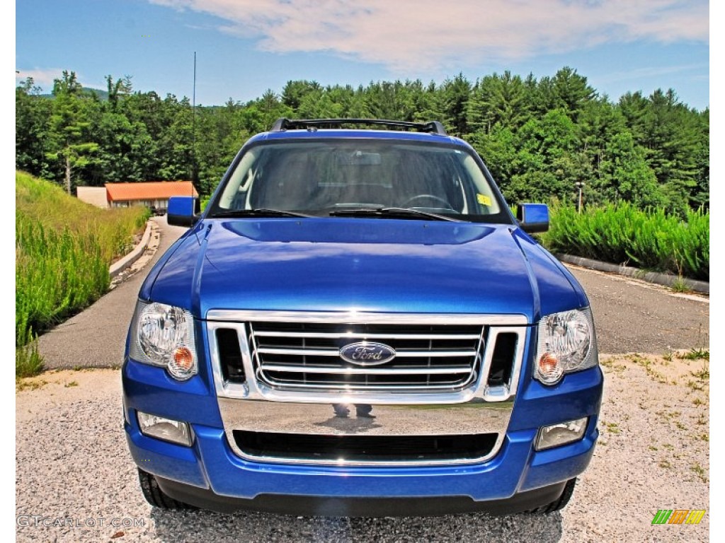 Blue Flame Metallic 2010 Ford Explorer Sport Trac Limited 4x4 Exterior Photo #83230848