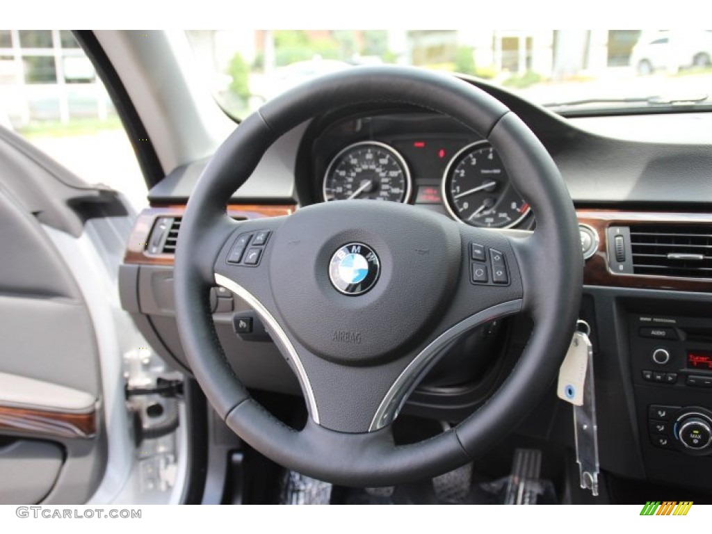 2011 3 Series 328i Coupe - Titanium Silver Metallic / Black photo #16