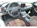 Nougat Brown Prime Interior Photo for 2014 Audi A8 #83231546