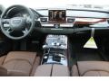 Nougat Brown Dashboard Photo for 2014 Audi A8 #83232119