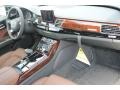 Nougat Brown Dashboard Photo for 2014 Audi A8 #83232183