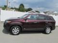 2013 Dark Cherry Kia Sorento LX V6 AWD  photo #2