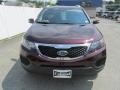 2013 Dark Cherry Kia Sorento LX V6 AWD  photo #4