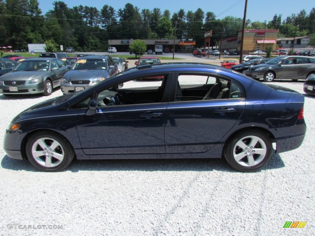 Royal Blue Pearl 2006 Honda Civic EX Sedan Exterior Photo #83234117