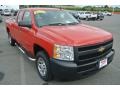 2009 Victory Red Chevrolet Silverado 1500 Extended Cab  photo #1