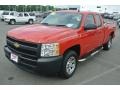 2009 Victory Red Chevrolet Silverado 1500 Extended Cab  photo #2