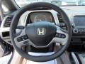 2006 Honda Civic Gray Interior Steering Wheel Photo