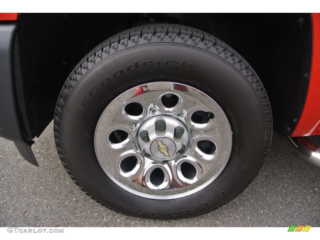 2009 Silverado 1500 Extended Cab - Victory Red / Dark Titanium photo #24