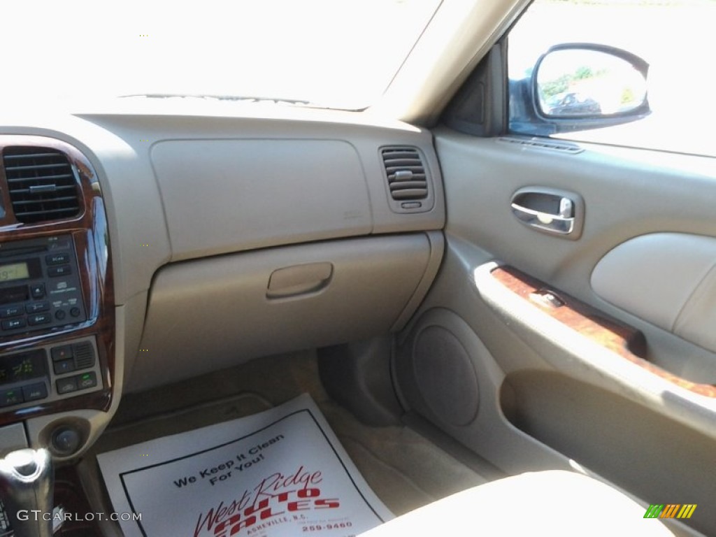 2004 Sonata V6 - Ardor Blue / Beige photo #12