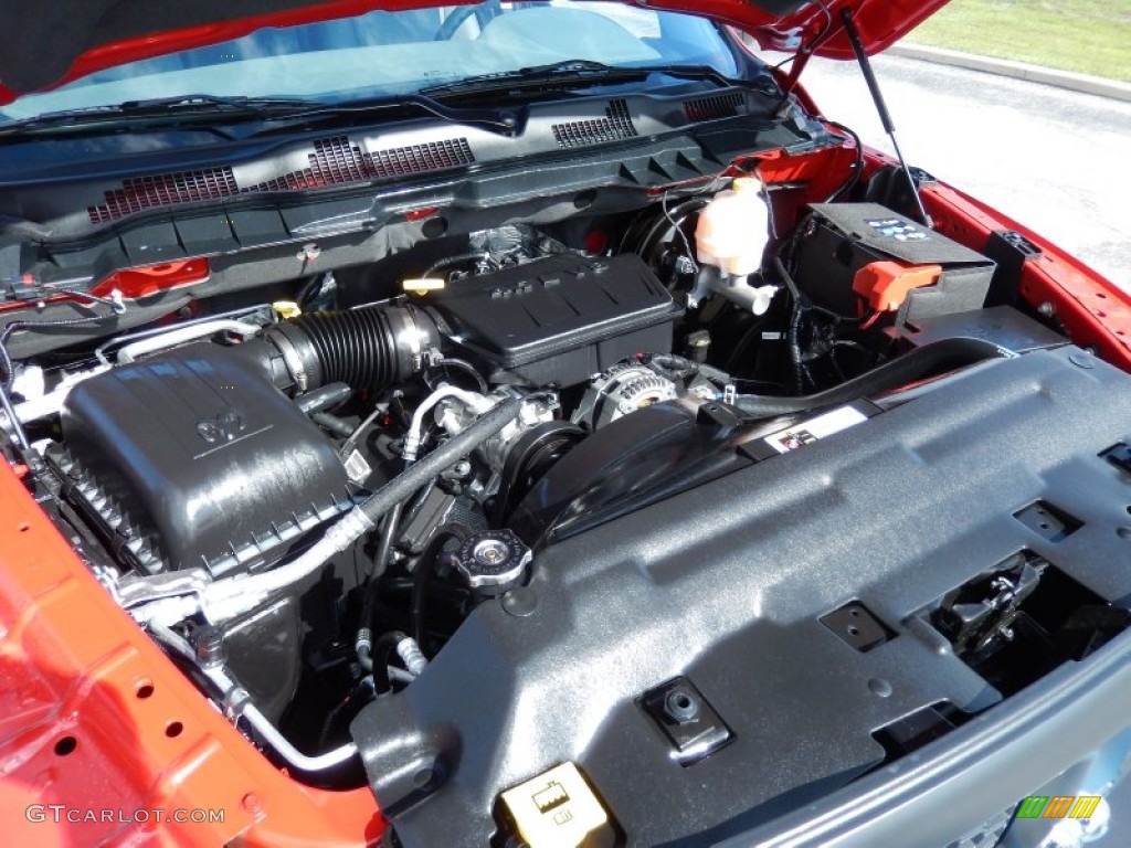2013 Ram 1500 Tradesman Quad Cab 4x4 4.7 Liter SOHC 16-Valve Flex-Fuel V8 Engine Photo #83236251