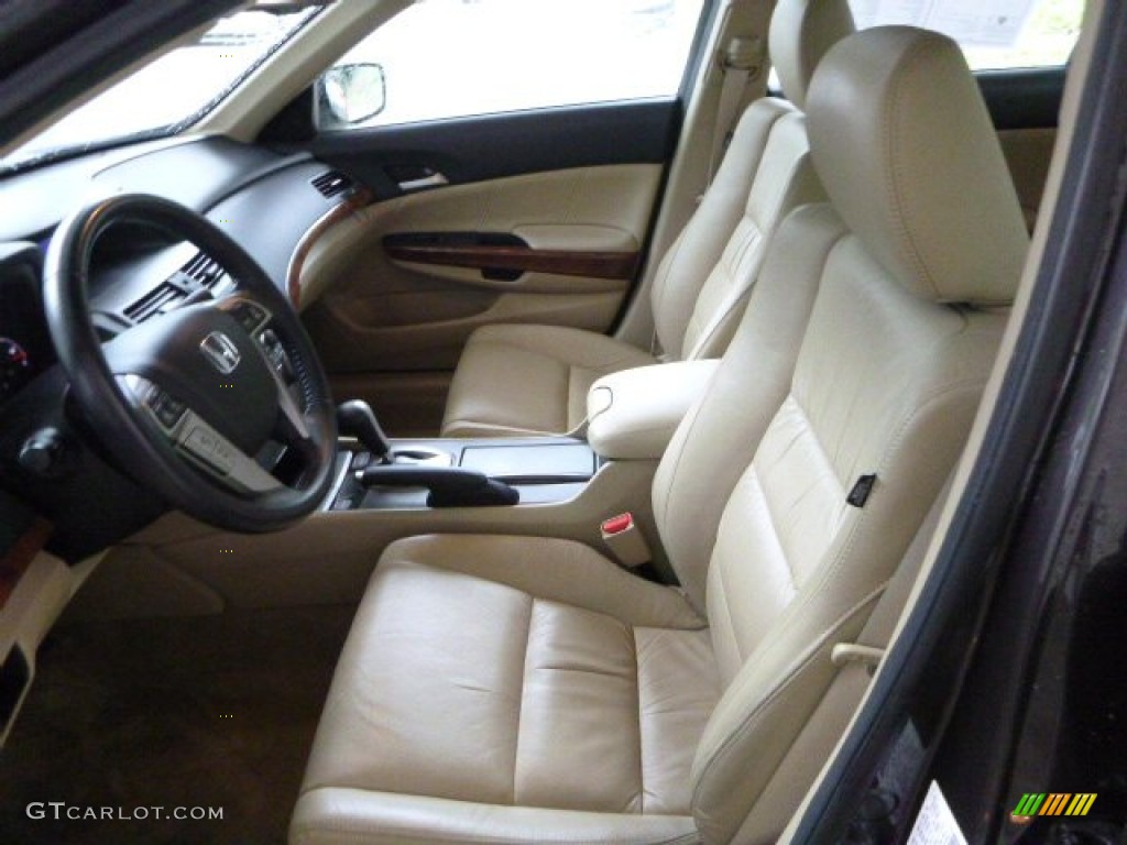 2011 Accord EX-L Sedan - Dark Amber Metallic / Ivory photo #12