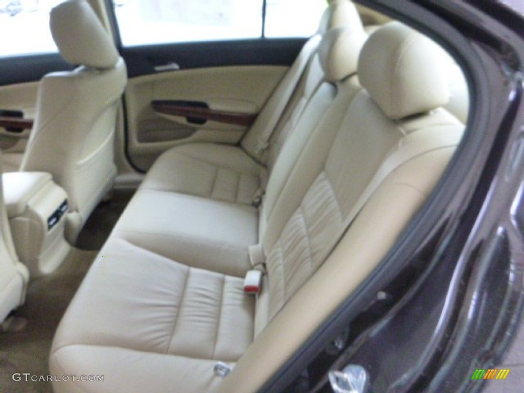 2011 Accord EX-L Sedan - Dark Amber Metallic / Ivory photo #13