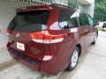 2011 Salsa Red Pearl Toyota Sienna LE  photo #2