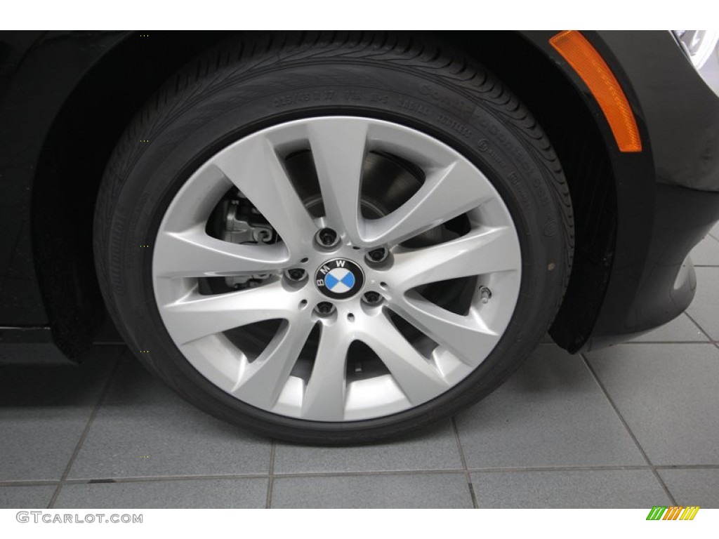 2013 3 Series 328i Coupe - Jet Black / Black photo #7