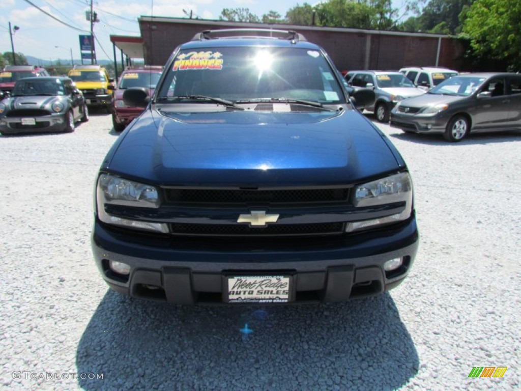 2004 TrailBlazer EXT LT 4x4 - Indigo Blue Metallic / Medium Pewter photo #12