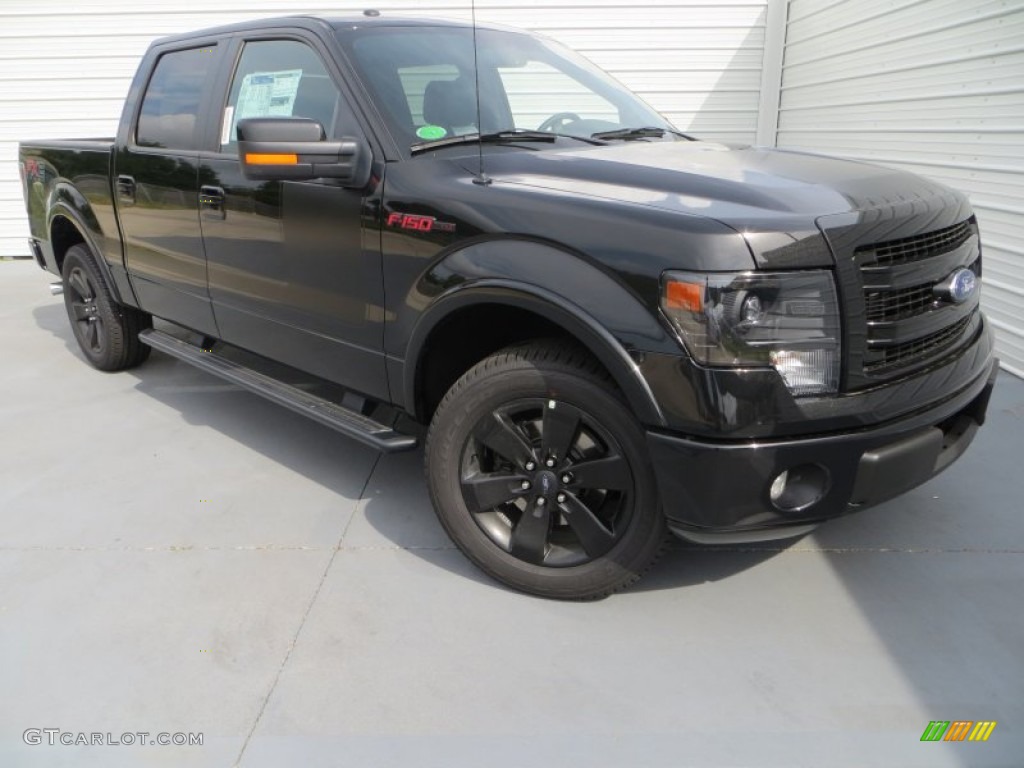 Tuxedo Black Metallic 2013 Ford F150 FX2 SuperCrew Exterior Photo #83238375