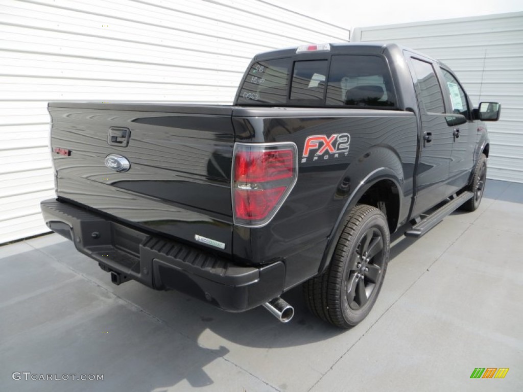 Tuxedo Black Metallic 2013 Ford F150 FX2 SuperCrew Exterior Photo #83238451