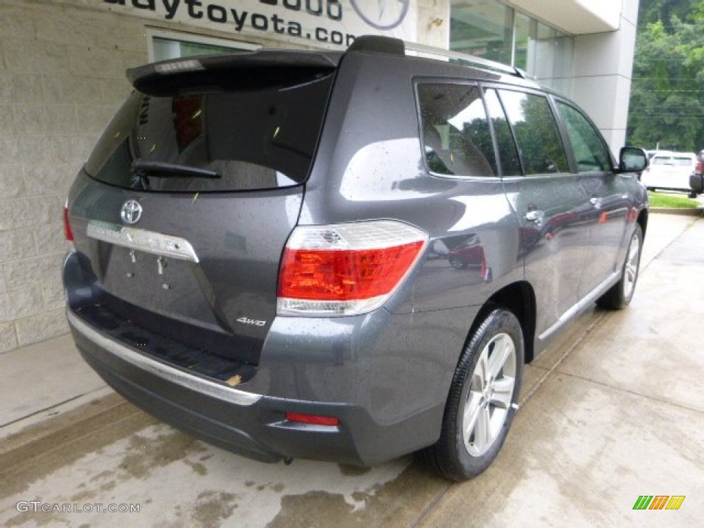 2013 Highlander Limited 4WD - Magnetic Gray Metallic / Ash photo #2
