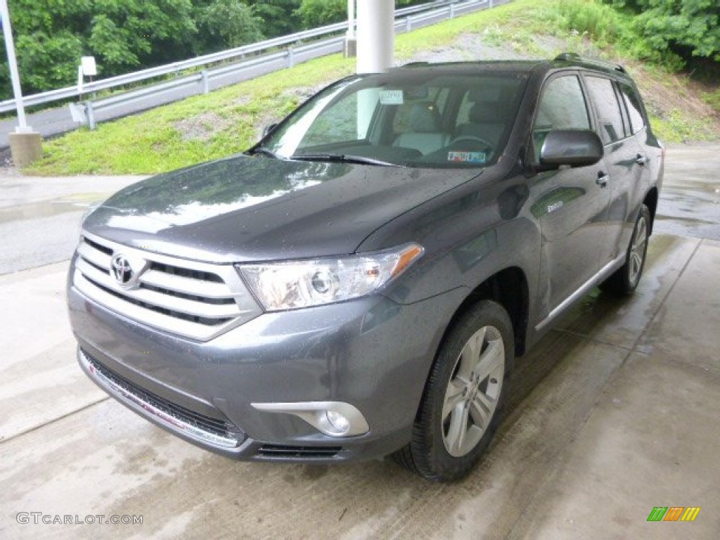 2013 Highlander Limited 4WD - Magnetic Gray Metallic / Ash photo #5