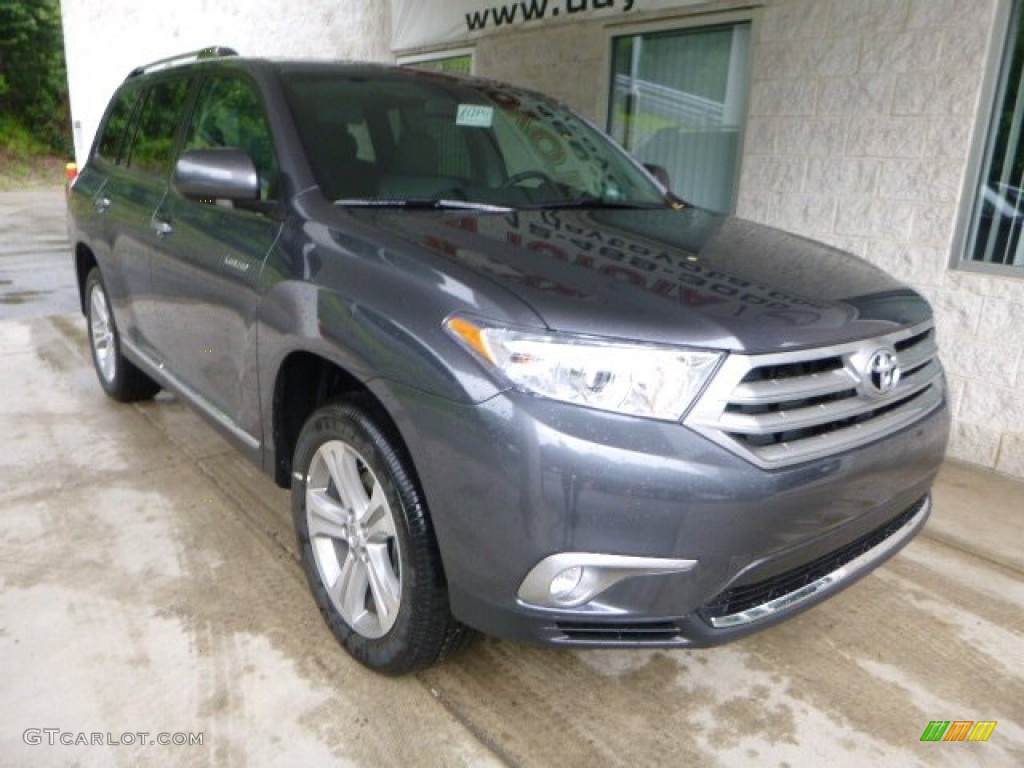 2013 Highlander Limited 4WD - Magnetic Gray Metallic / Ash photo #7
